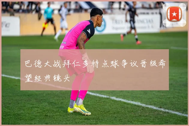 巴德大战拜仁多特点球争议晋级希望经典镜头